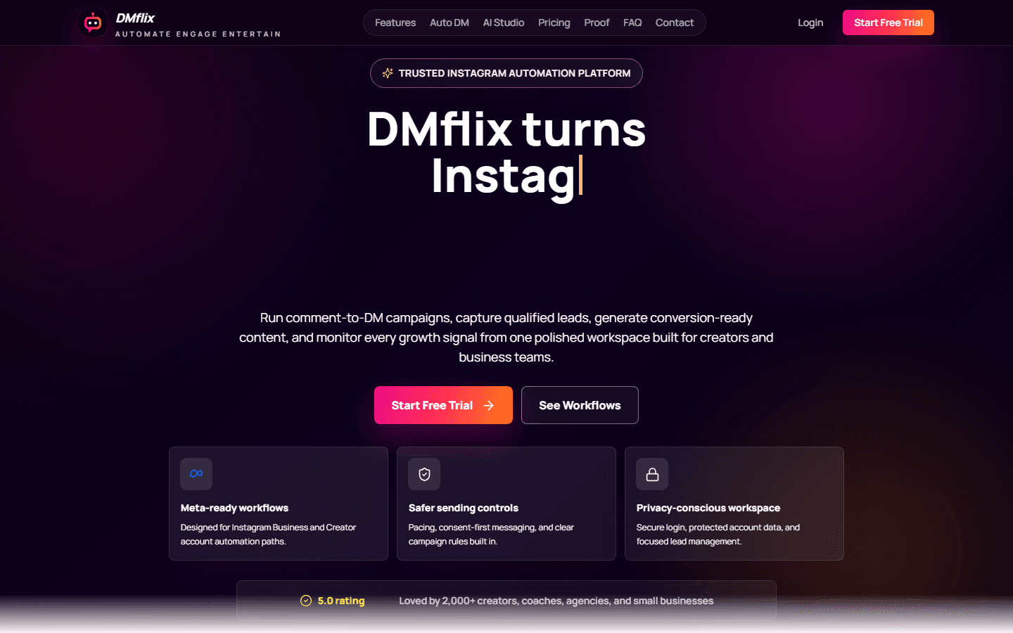 DMflix project preview